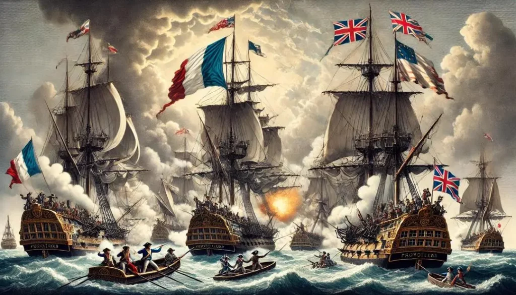 French vs English privateers battle1